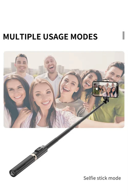 Bluetooth Wireless Handheld Selfie Stick Tripod Extendable Monopod with Remote